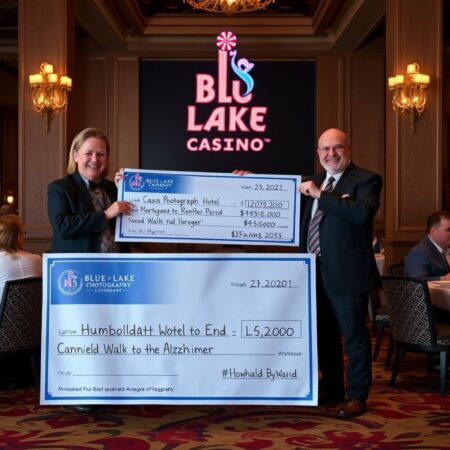 Blue Lake Casino Hotel Gives Large Donation to Humboldt Walk to End Alzheimer’s – Redheaded Blackbelt