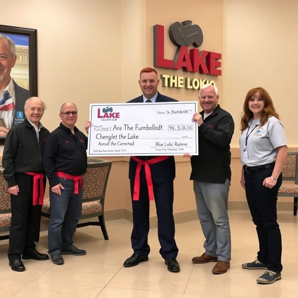Blue Lake Casino Donation