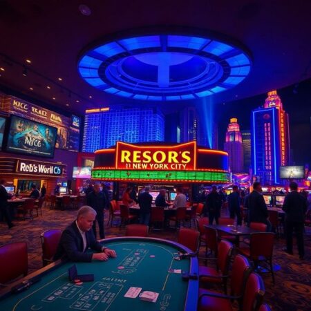 NYC’s first table games casino, Resorts World New York City, set to officially open in Queens next week – CBS News