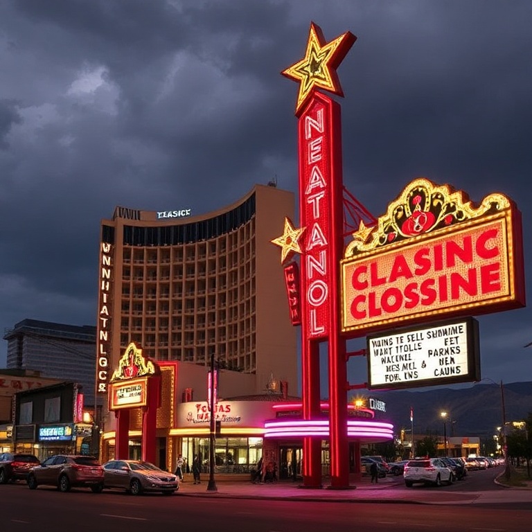 Nevada casino closure