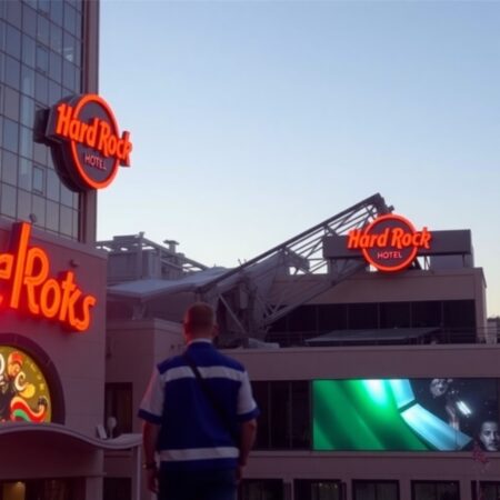 Five injured after rooftop structure partially collapses at Hard Rock Hotel & Casino – WPEC