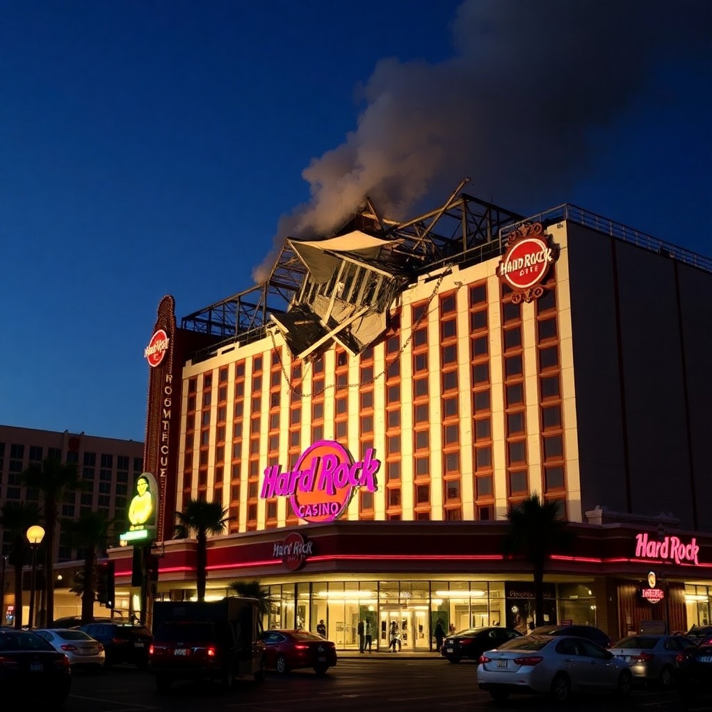Rooftop Structure Collapse