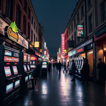 High-street slot machines and casinos could face £460m tax rise under Burnham – The Guardian