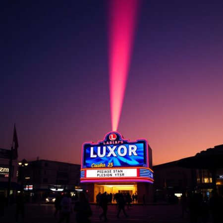 Luxor’s Sky Beam Is About to Get Its First Splash of Color – Casino.org