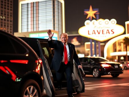 TONIGHT: Trump arrives in Las Vegas ahead of casino rally – KSNV